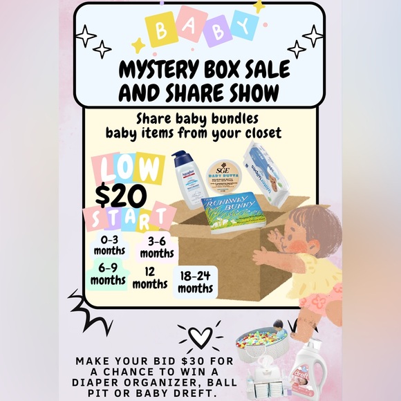 LIKE THIS LISTING TO BE NOTIFIED! BABY mystery show - Picture 3 of 16